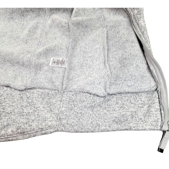 Danskin Womens Sweatshirt Jacket Zip Front Heather Grey size Small (4-6)  JH1329 - Picture 4 of 6